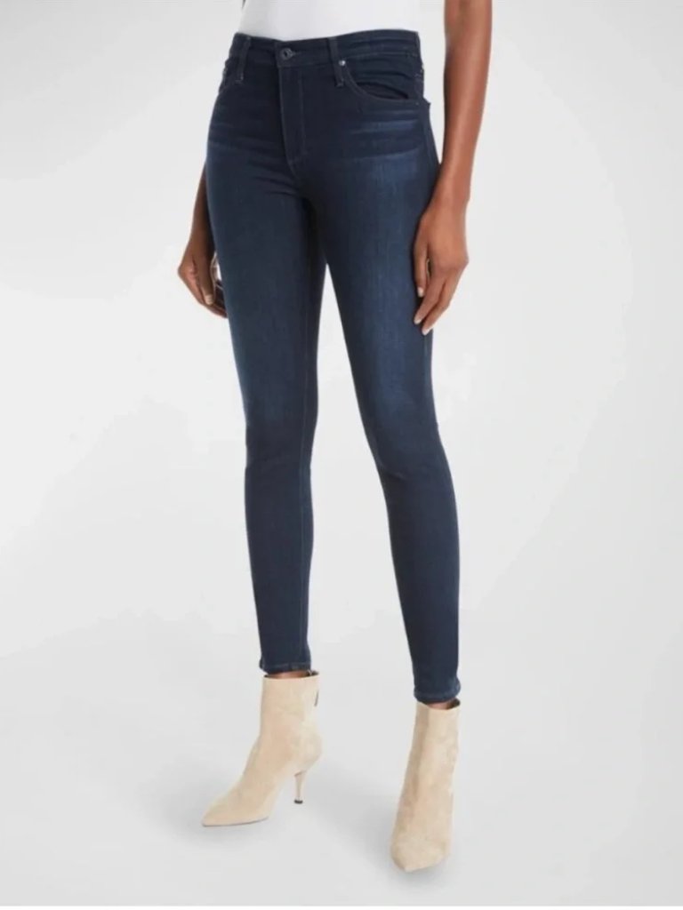 Ag Denim Jeans Farrah Jean Size 27 High Rise